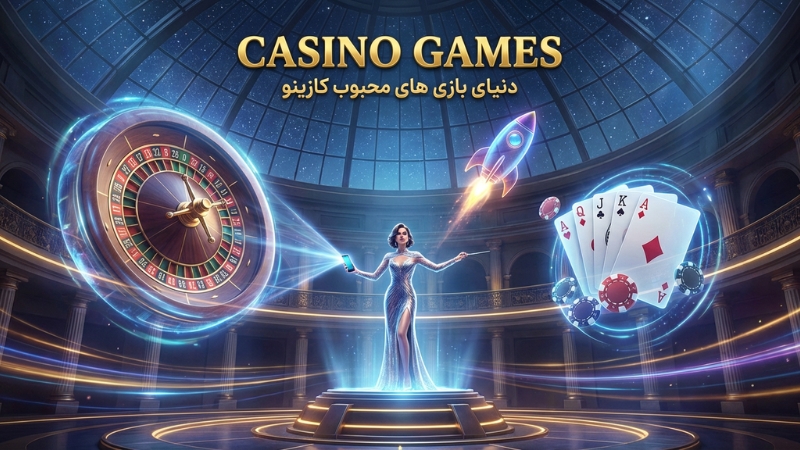 تجربه بازی های محبوب کازینو در سال 2025 با اپلیکیشن های موبایلی