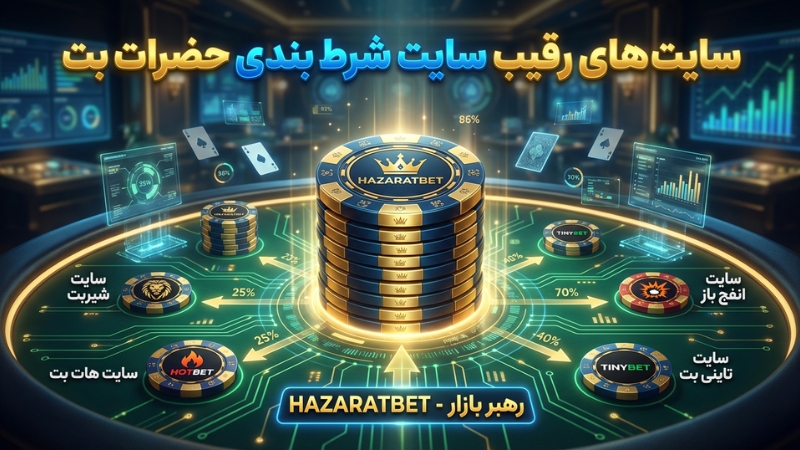 سایت های رقیب سایت شرط بندی حضرات بت کدامند؟