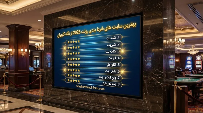 بهترین سایت های شرط بندی رولت 2026 از نگاه کاربران