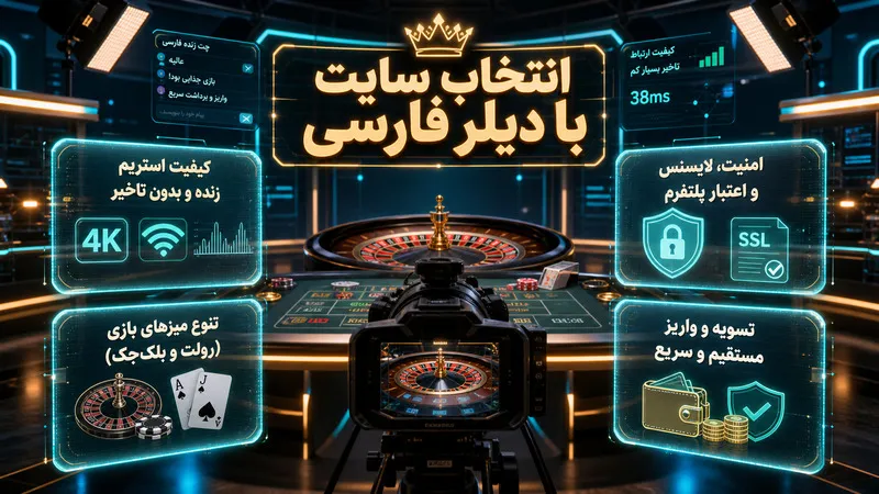نکات کلیدی برای انتخاب سایت مناسب با دیلر فارسی