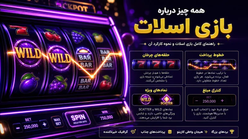 همه چیز درباره بازی اسلات
